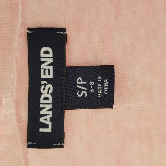 Land's End Pink sweater - Picture 3 of 7